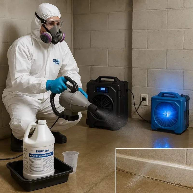 Sanitization and Odor Removal process in Parole, MD