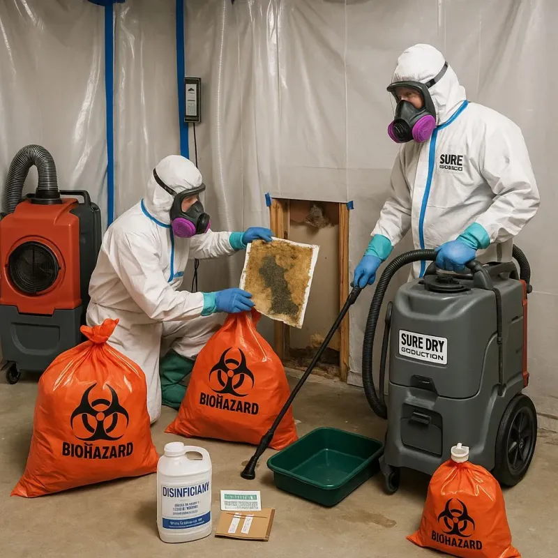 Contaminated Water Handling Protocols process in Parole, MD